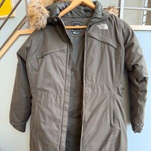 The North Face Insulated Hooded Parka – Women’s Medium – Deep Olive – Excellent